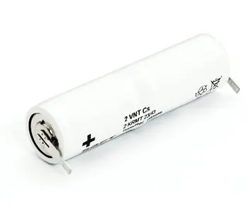 2,4 V 1500mAh baterija za polnjenje Ni-Cd baterije za ponovno polnjenje, ki je idealen za zasilno razsvetljavo. Zamenjavo baterije za luči v sili