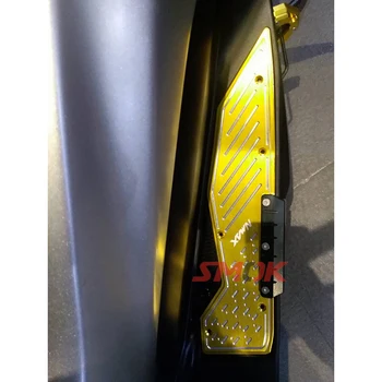 Anti-Trackslip Stopala Ostalo Dekorativno Zaščito Pad-Aluminij Zlitine Preuredi Footboard Korak Mat Za Yamaha Nmax 125 155 2016 2017