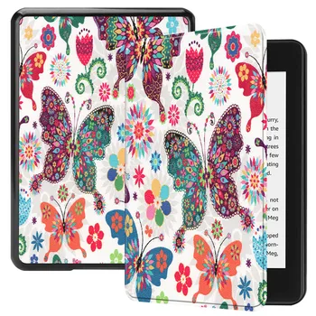 Spalna Slim PU Usnje CaseFor Amazon Novi Kindle Paperwhite 2018 Naslikal Smart stojalo za Kindle Paperwhite 4 6