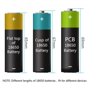 2Pieces NCR 18650 Li-ion, 3.7 V 3600mAh Baterija za ponovno Polnjenje z Micro USB Zaščitene in DC-Polnjenje Celic za Svetilko Žaromet