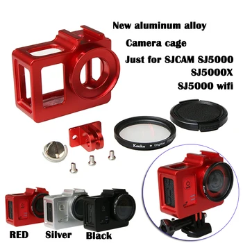 SJCAM SJ5000 WIFI delovanje fotoaparata pribor kovinsko ohišje Aluminija Okvir velja za sj5000x sj5000+
