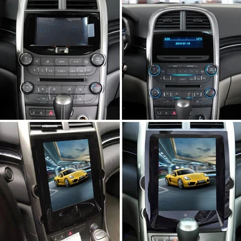 Sinosmart 9.7' 8 Jedro,DSP Tesla slog Navpično zaslon avto gps multimedia za radijsko navigacijo, igralec za Chevrolet Malibu 2012-