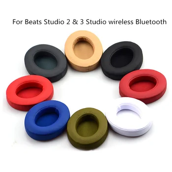 Za Bije Studio 2 & 3 Studio brezžična tehnologija Bluetooth Nadomestne Ušesne Blazinice za Izolacijo Hrupa Prilagodljive spominske Pene Uho Blazine Uho Skodelice