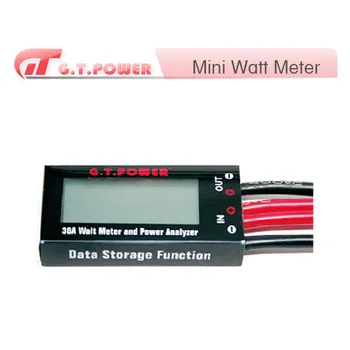 GT Power mini watt meter 30A moč analyzer shranjevanje podatkov funkcijo