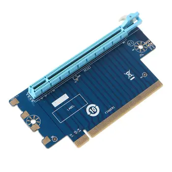PCI Express 16X Riser PCIe Grafične Kartice za 90 Stopinj Adapter za 1U/2U Gostiteljice 4/6 cm