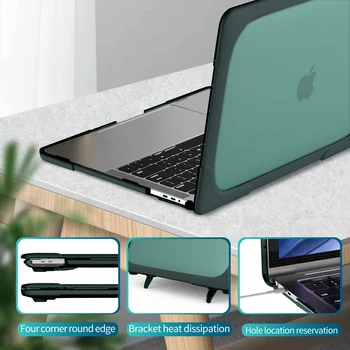 Laptop Zložljivo Stojalo Primeru Za Macbook Air Pro Retina 11 16 palčni Dotik Bar Nova Air Pro 13 2020 a2289 A2251 A2179 A2338