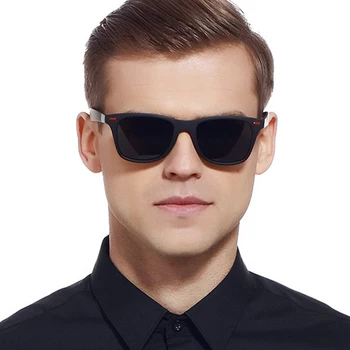 Blagovno ZNAMKO DESIGN Classic Polarizirana sončna Očala Moški Ženske Vožnje Kvadratni Okvir sončna Očala Moški Buljiti UV400 Gafas De Sol 2019