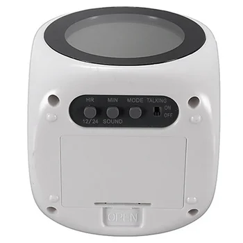 Avto Ura LCD Čas Projektor za Projiciranje Dremež Alarma Glas, Alarm, Prikaz Temperature Vreme Digitalni LED Osvetlitev Pretemnih Auto