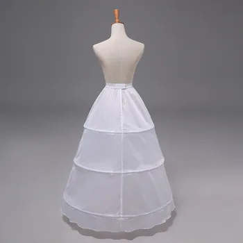 Odraslih Bela Petticoat Sangang Poročno Obleko, Krilo Tla-Dolžina Poroko Posebne Petticoat Poročni Dodatki