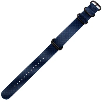 New Visoke kakovosti Najlon watchband 18 mm 20 mm 22 mm 24 mm platno watch trak Dolgo slog zapestnica