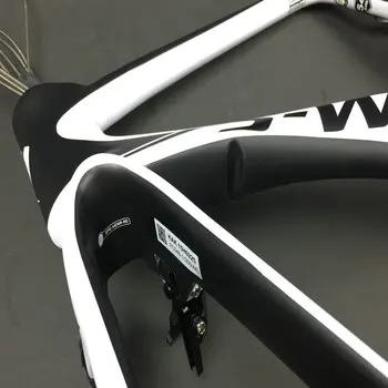 Bela črna ud T1100 izposoja karbonski okvir 2020 najnovejši slog v zavore cestni kolo okvir+sedežna+vilice+krmilo okvir kolesarjenje