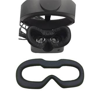 Mehka Pena Oči Masko za Obraz Pad za Oculus Rift S VR Slušalke Znoj-dokazilo Dihanje Oči Pokrov