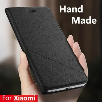 Ročno Izdelani Za Xiaomi Redmi 4 / Redmi 4 Pro / Redmi 4X & 4A Usnjena torbica Mode PU Pokrovček Kartico v Režo za Stojalo