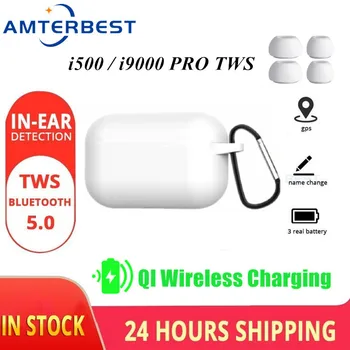 AMTER i500 i9000 TWS V uho Blutooth Slušalke Mini Brezžična Šport Slušalke Slušalke Stereo Čepkov za Pametne telefone
