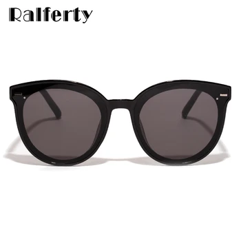 Ralferty Koreja sončna Očala Ženske Moški luksuzne blagovne Znamke Oversize sončna Očala Črna UV400 Točk 2019 lunette Odtenkih Za Ženske W181204