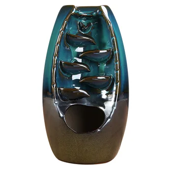 2020 nove keramične vaze prekajene kadila gorilnik slap keramični kadila imetnik doma dekoracijo najboljše božično darilo
