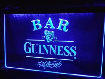 LA427 - BAR Guinness Pivo LED Neon Luči Prijavite doma dekor obrti