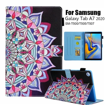 Cvet Prevleke za Samsung Galaxy Tab A7 2020 Primeru 10.4 palčni SM-T500 SM-T505 ultra Slim Funda tablični računalnik samsung galaxy tab A7