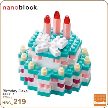 NANOBLOCK ROJSTNI dan TORTA Nano Blok Mikro Velika gradniki Nanoblocks NBC219
