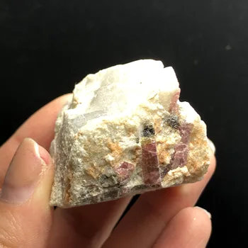 Naravna Zelena, Roza Turmalin Kristalov Mineralnih Združenje Grobo Kamen Vzorec Crystal Rock Kamni Redkih Izvirnih Mineralnih