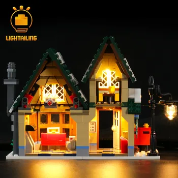 LIGHTAILING LED Luči Komplet Za 10222 Ustvarjalca Zimske Vasi Post Office Igrače gradniki Osvetlitev Set