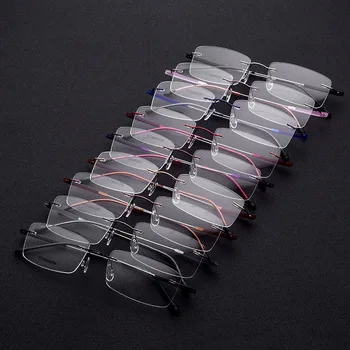 Resnično Rimless Kovinski TR90 Mešani Št Vijak Moški Ženska Unisex Recept Nogomet Očal Okvir Objektiv Predlogo Zamenljiva Glassess