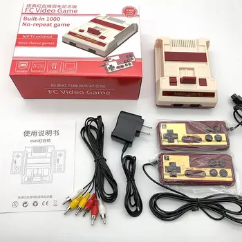 Krmilnik za igre Klasični Mini USB Polnjenje prek kabla USB Vmesnik Trajne Gamepad igralna Konzola, Vgrajen v 1000 Klasične Igre, Igro Stroj