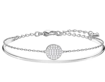 2021 Prodaje Modni nakit Zlato Moran Zapestnica Dvojno Crystal Ring Combo čar zapestnico Kristali Iz Swarovskis za ženske, darilo