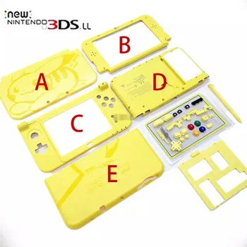 Nov Stanovanjski Primeru Zajema Zaščitnik Primeru Za Novi 3DS XL LL Primeru