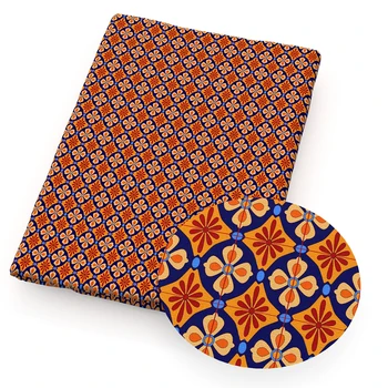 50*145 cm Geometrijske Poliester Bombaž Tkanina Mozaik za Tkiva Otroci Doma Tekstilni za Šivanje ClothDoll Obleko Zavese,1Yc13013