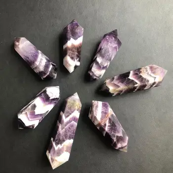 Lepe Naravne sanje ametist dvojno palico točke quartz crystal