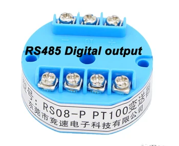 Brezplačna dostava 1PC PT100 temperaturni oddajnik RS485 Platinum RTR modul Senzorja digitalni izhod brez izolacije roundl tip +-5C