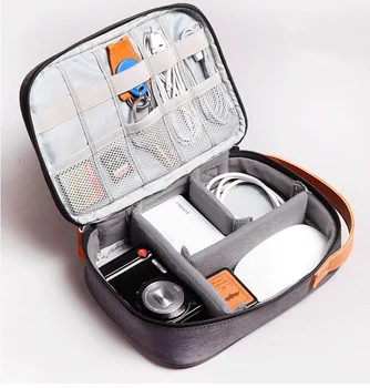 Mehko Potovanja trdi disk Primeru vrečko Elektronske Naprave Za GPS, Mobilni Telefon, Polnjenje adapater USB kabel polnilnika Organizator Moči banke