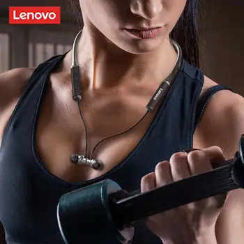 Original Lenovo XE05 Bluetooth Brezžične Slušalke Nepremočljiva Šport Slušalka w/Zmanjšanje Hrupa Mic Magnetni Neckband Slušalke