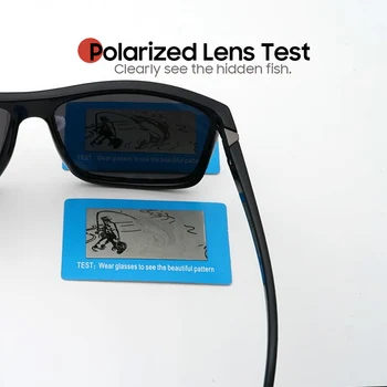 VIVIBEE Pravokotnik Polarizirana sončna Očala Mens Polarize Rdeče Leče Letnik Vožnje Sunglass za Ženske UV400 Trend Očala