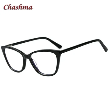 Mačka Oči Ženske Recept Glasse Okvir Optična Očala Očala Očala Acetat Visoka Kratkovidnost Očala
