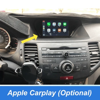Za Acura TSX Za Honda Accord 8 2009~2013 Android 10.1 Multimedijski Predvajalnik, Avto Radio, GPS 8 palčni Zaslon IPS Apple Carplay OBD2