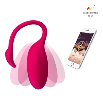 Flamingo Smart APP Bluetooth Vibrator Sex Igrača za Žensko Daljinski upravljalnik Magic Motion Klitoris Stimulator G-spot Vagina Massager
