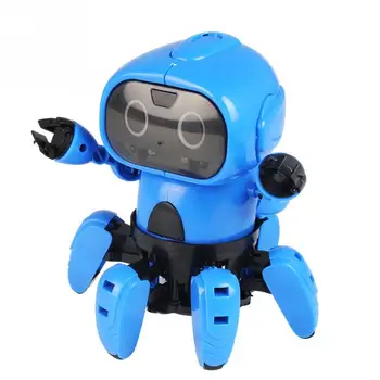 Inteligentni Indukcijske DIY Robot, Električne Igrače, Šest-ali Infrardeči Ovira, Izogibanje Gesto Zaznavanje Naslednje Robot Otrok Igrača Darilo