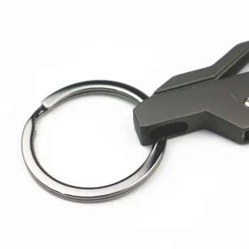 3D Avto Keychain Kovinski Ključ Imetnika Logotip Avto Moda Za Citroen C1 2 3 4 5 6 8 C4L DS3 4 5 6 DS5LS C-ELYSEE Ključnih Verige