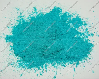 50gram Aqua Blue(Turkizna) Barva Kozmetični Mica Pearl Pigment Prah v Prahu za DIY Nail Art poljski in Ličila Oči v Senci,