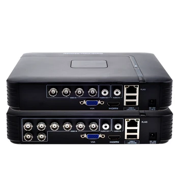 Posebna cena Full D1 H265 HDMI Varnostni Sistem CCTV 4/8CH Kanal 1080P 1080N 5in1 AHD DVR NVR Hibridni Mobilni Diktafon HVR RS485