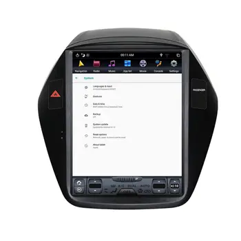 ZWNAV IPS Navpično zaslon Android 10 4G128G Za Hyundai IX35 2009-Avto GPS Navigacija Multimedijski Predvajalnik, Stereo Auto Radio
