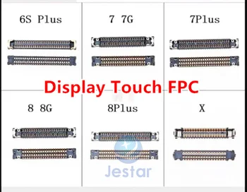 10pcs/veliko LCD-zaslon na dotik FPC priključek za iphone 6S 6SP 7/8/7P /8P X /XS/XSMAX XR 11 11PRO/MAX na matično ploščo