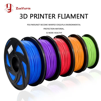 PLA 1.75 mm Nitke 1 KG Materiali za Tiskanje Pisane Za 3D Tiskalnik Iztiskanje Pero Mavrica Plastični Pribor Črna Bela Rdeča Siva