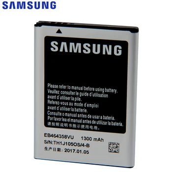 Originalni Samsung Zamenjava Baterije EB464358VU Za Galaxy S7500 S6102E S6802 S6818U S6358 S6500D S6812I GT-S6358 GT-S6310