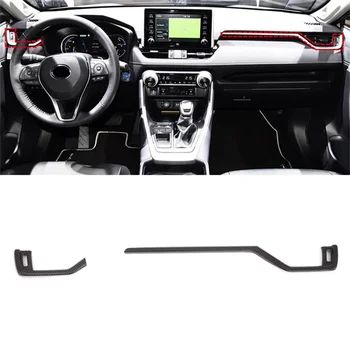 Za Toyota RAV4 2019 2020 LHD Avto Styling Pribor Sprednji Strani, klima Zraka Vent Vtičnico Kritje Trim Nalepke za Dekoracijo