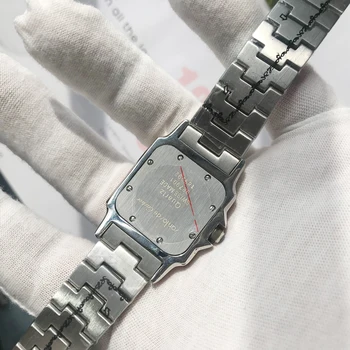 Luksuzni watch AAA ženske 28mm 18K Zlato&Srebrna carter Sants Kvarčni gibanje, ure, označite gibanje ure baterije watch