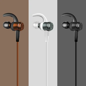 M&J F07 Brezžične Slušalke Bluetooth Slušalke Športne Stereo Bas v Uho Monitor Neckband Slušalke Slušalke z Mikrofon za Telefon