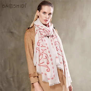 [BAOSHIDI] volne šal, luksuzne blagovne znamke rute, ženski šali modi,zimski šal, dobro predstavlja za elegantno dama